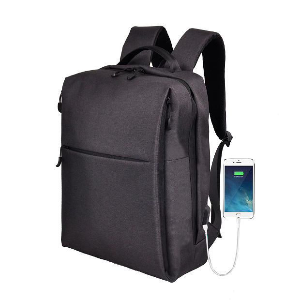 Business External USB Charger Backpack Laptop Bags