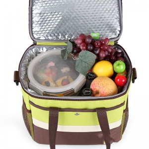 Outdoor Waterproof Hot And Cold Food Cooler Lunch Box Tote Bag