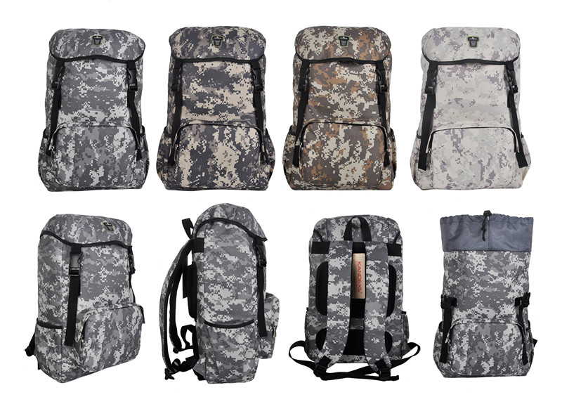 Army bag with laptop compartment