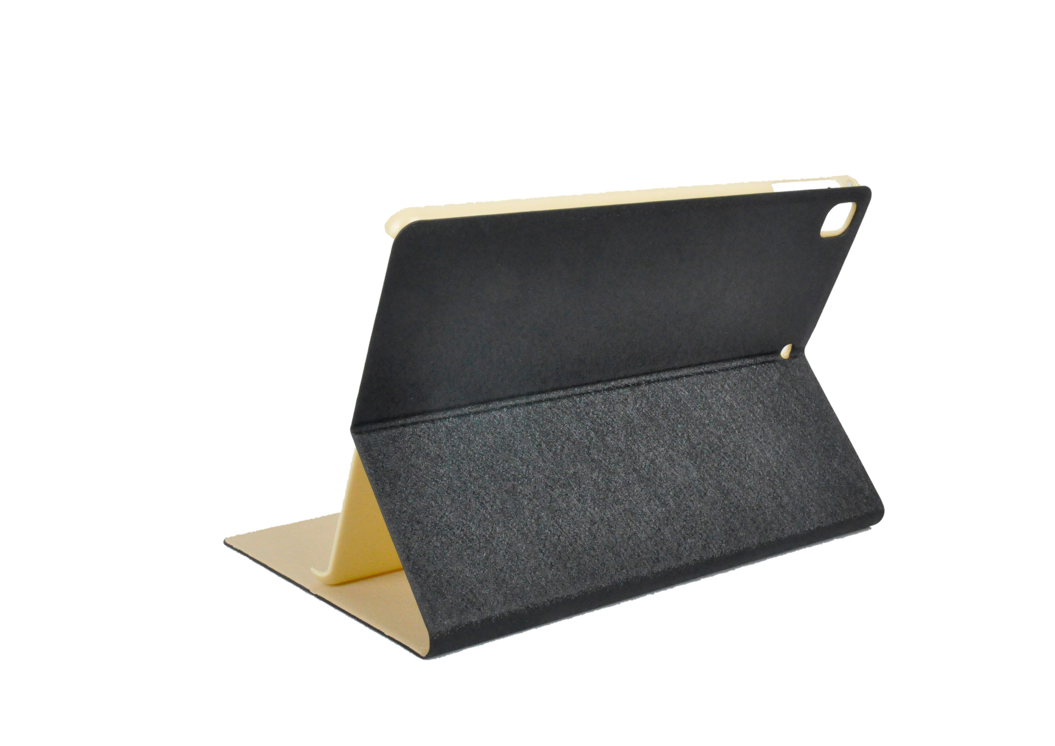 black shockproof tablet case
