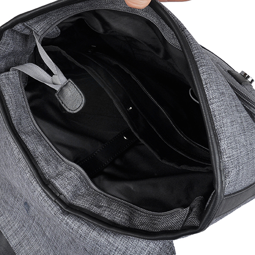 nylon backpack with laptop compartment