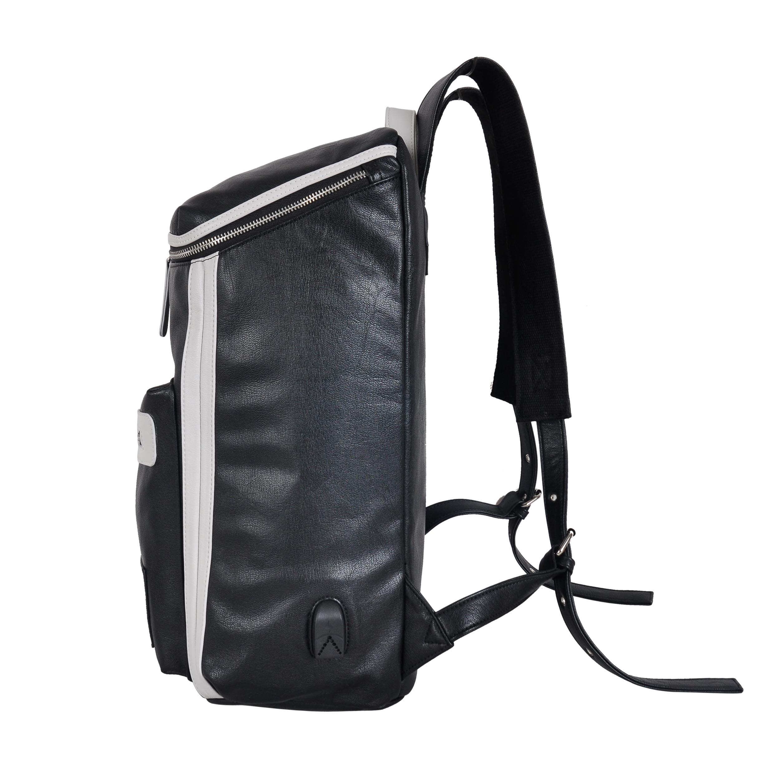 pu laptop backpack for teenager