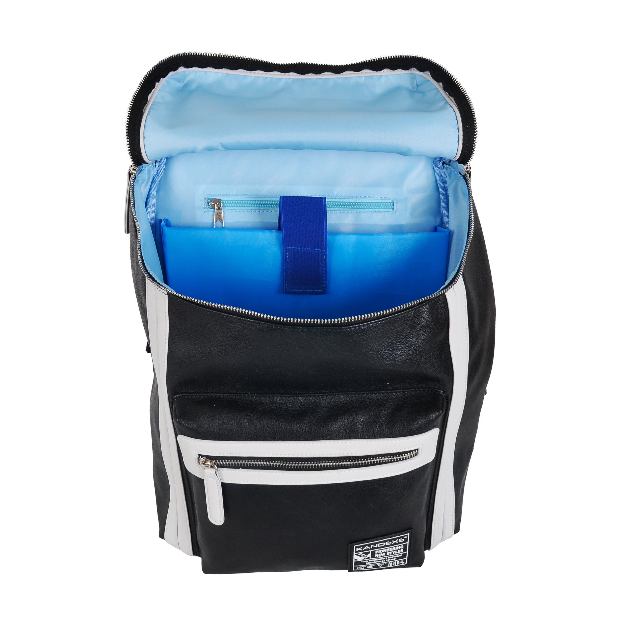 large pu backpack