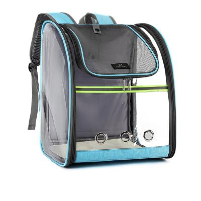 Large Space Transparent PVC Foldable Pet Backpack
