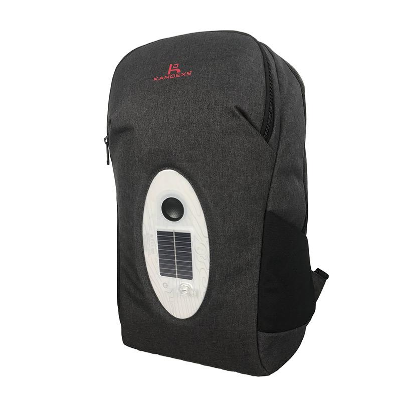 waterproof solar backpack
